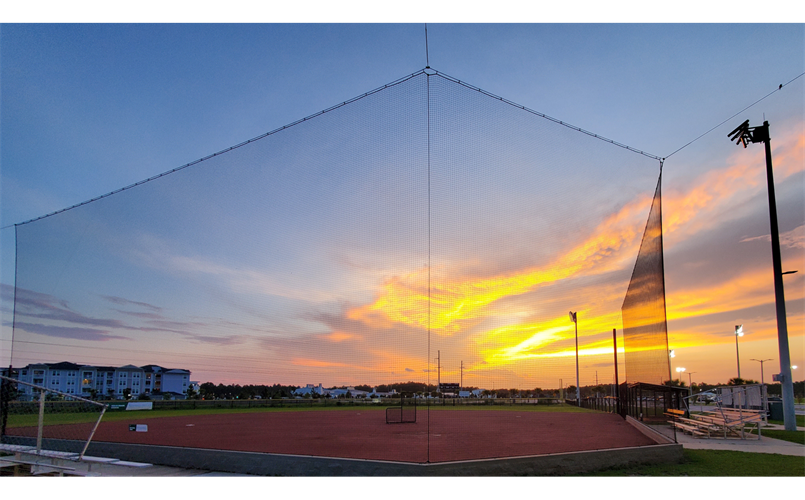 Newman-Dailey Field at Sunset 2022